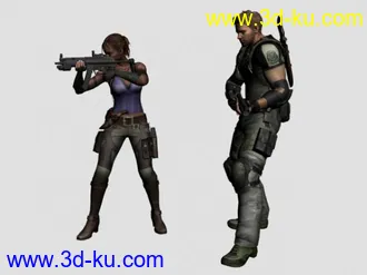 3D打印模型人物的图片