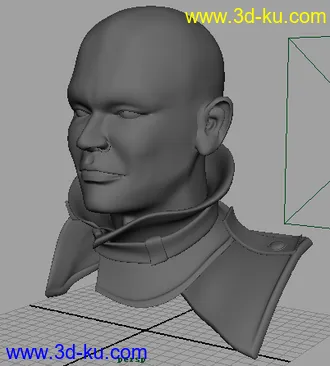 3D打印模型人头建模的图片