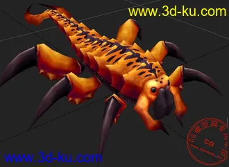 3D打印模型蝎子的图片