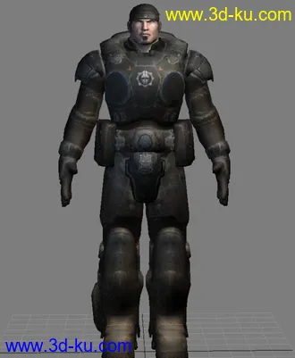 战争机器模型以及制作流程的图片