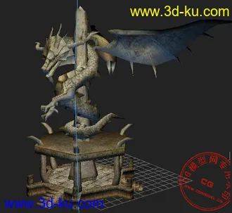 3D打印模型盘龙祭坛的图片