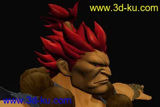 3D打印模型X360：漫画英雄VS Capcom 3@豪鬼的图片