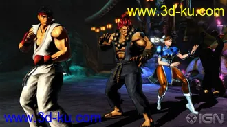 3D打印模型X360：漫画英雄VS Capcom 3@豪鬼的图片