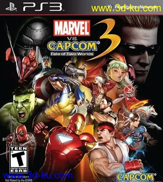 3D打印模型X360：漫画英雄VS Capcom 3@豪鬼的图片