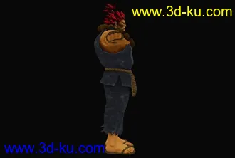 3D打印模型X360：漫画英雄VS Capcom 3@豪鬼的图片