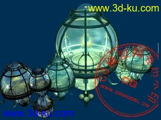 3D打印模型星球大战场景——玻璃球的图片