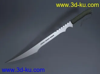 3D打印模型Field sword 野战长刀的图片