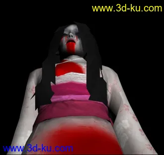 3D打印模型女鬼的图片