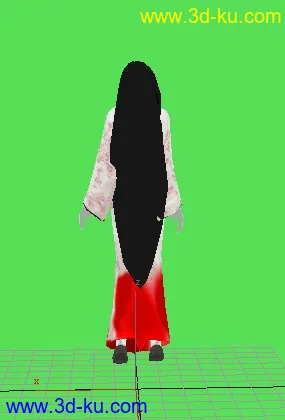 3D打印模型女鬼的图片