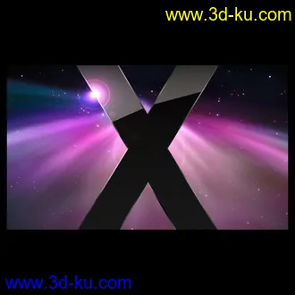 3D打印模型精细的苹果一体机 带贴图的图片