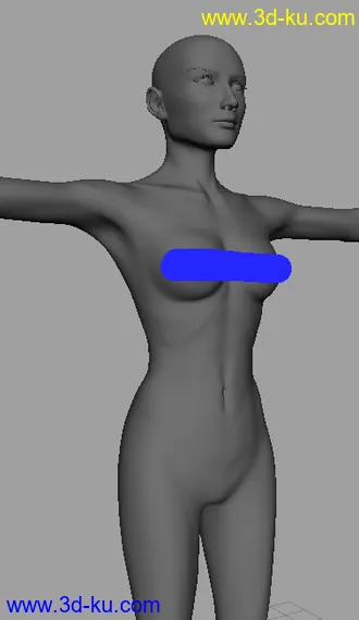 3D打印模型女人体 小作品的图片