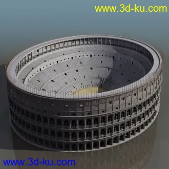 3D打印模型斗兽场的图片