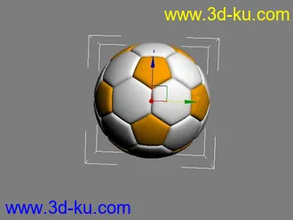 3D打印模型足球一个的图片