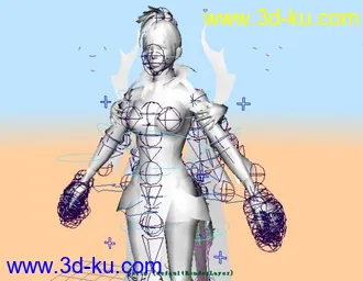 3D打印模型永恒之塔角色的图片