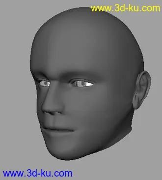 3D打印模型人头的图片