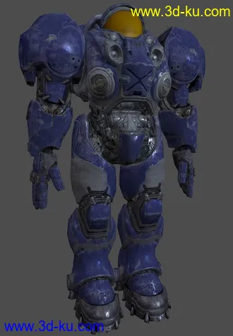 【最终弹】星际争霸2机枪兵marine模型分享！！的图片