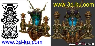 3D打印模型最终幻想12星座的图片