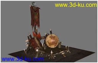 3D打印模型古代场景 练习的图片