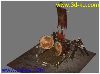 3D打印模型古代场景 练习的图片