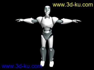3D打印模型机器人绑定的图片
