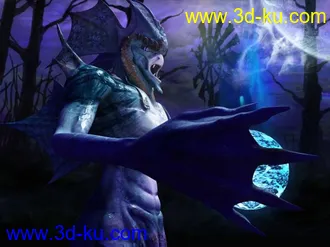 3D打印模型魔兽游戏角色的图片