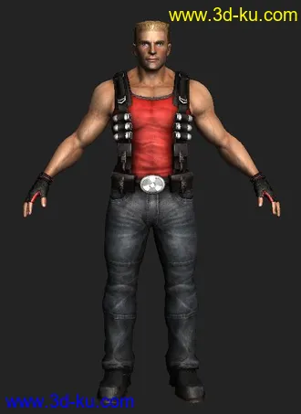 3D打印模型跳票之王：永远的毁灭公爵@Duke的图片