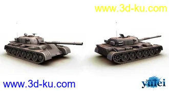 3D打印模型自己半天做的坦克的图片