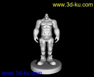 3D打印模型军巨人素模......的图片