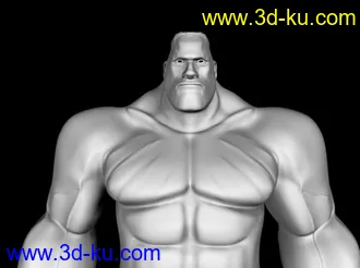 3D打印模型军巨人素模......的图片