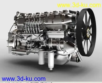 3D打印模型发动机的图片