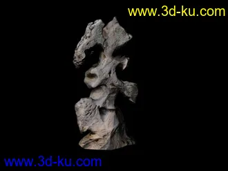 3D打印模型假山的图片