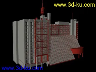 3D打印模型现代建筑的图片