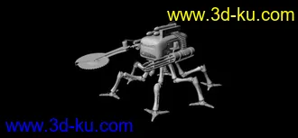 3D打印模型小机器的图片