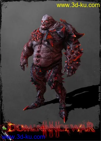 Dominance War2（全球游戏美术大赛）第一名作品模型及贴图源文件无权限下载(超赞！)的图片