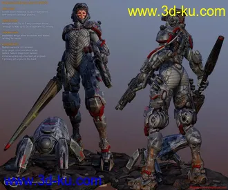 Dominance War2（全球游戏美术大赛）第一名作品模型及贴图源文件无权限下载(超赞！)的图片