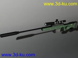 AWP狙击步模型（附带材质）的图片