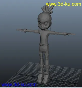 3D打印模型小人物的图片