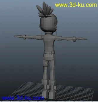 3D打印模型小人物的图片