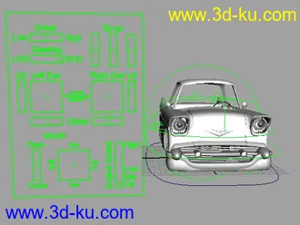 3D打印模型绑定很好的汽车的图片