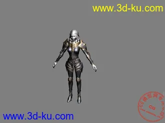 3D打印模型aion魔族女的图片