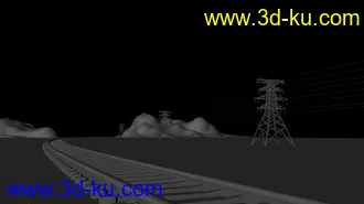 3D打印模型高压电塔的图片