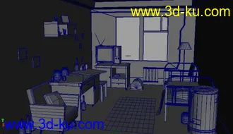 3D打印模型室内小练习的图片