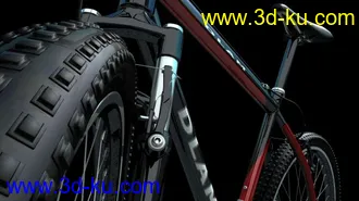 3D打印模型自行车的图片