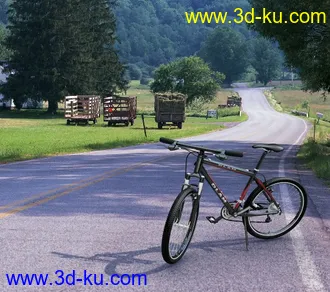 3D打印模型自行车的图片