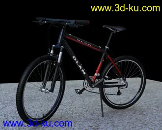 3D打印模型自行车的图片