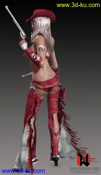 3D打印模型精美角色，已转换为3DS可用文件，超值。的图片