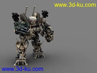 高精度3d.Max.8变形金刚模型之Brawl的图片