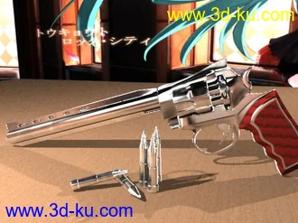 3D打印模型左轮手枪的图片