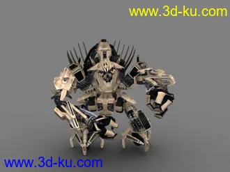高精度3d.Max.8变形金刚模型之BoneCrusher的图片