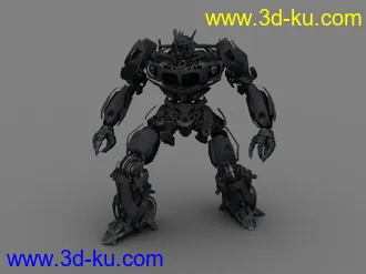 高精度3d.Max.8变形金刚模型之Jazz的图片